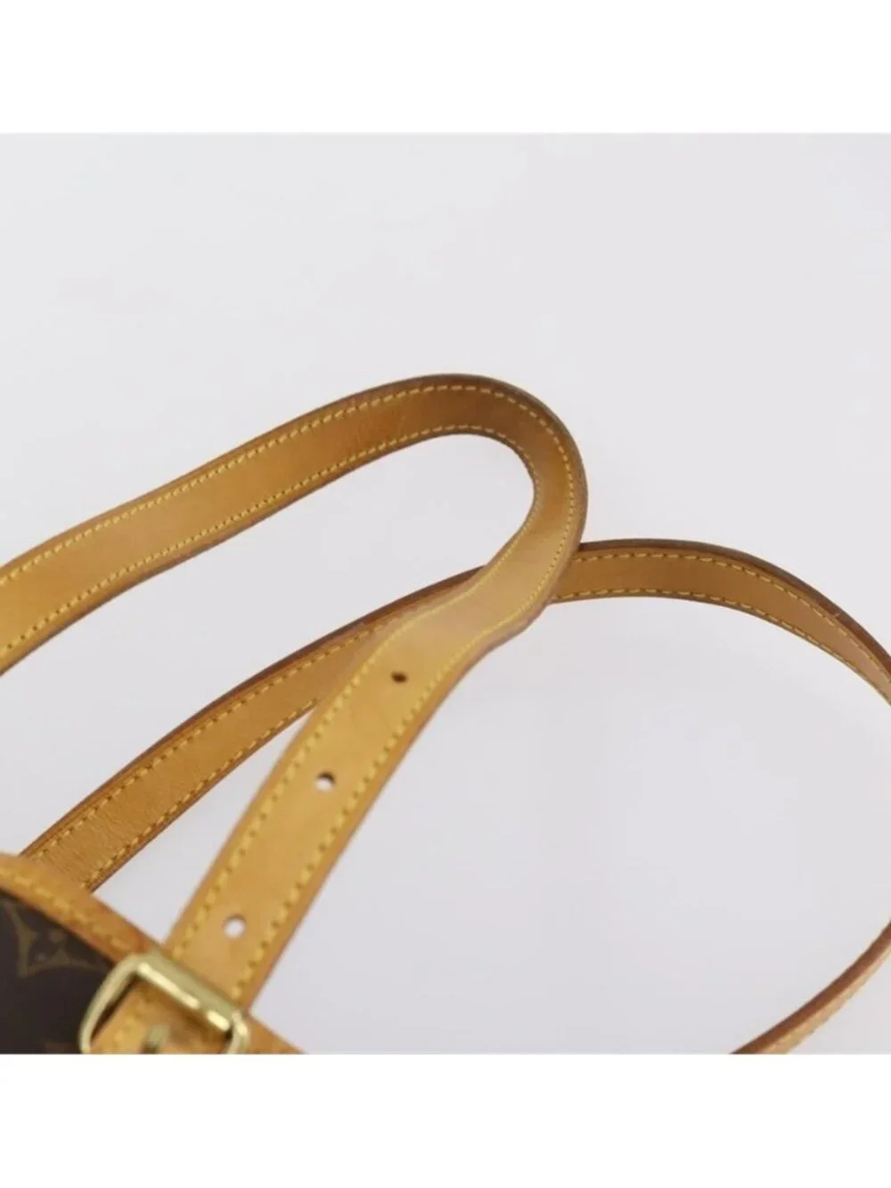 Authentic LOUIS VUITTON Monogram Bucket GM Shoulder Bag M42236 LV